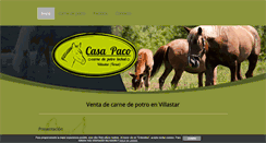Desktop Screenshot of carnepotrocasapaco.com